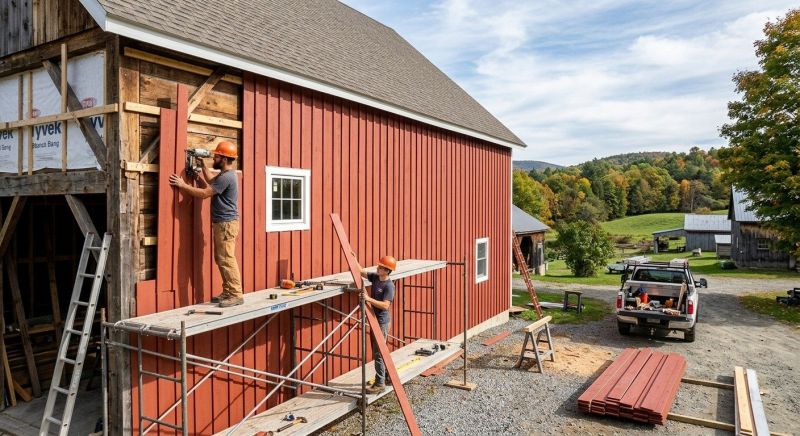 Barn Siding Installation in Hickory, NC