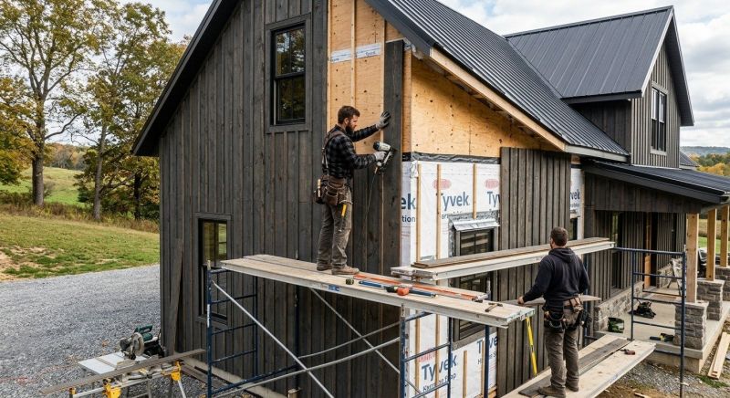 Barn Siding Installation in Marion, NC