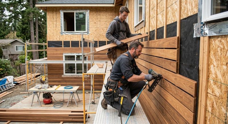 Barn Wood Siding Installation in Morganton, NC