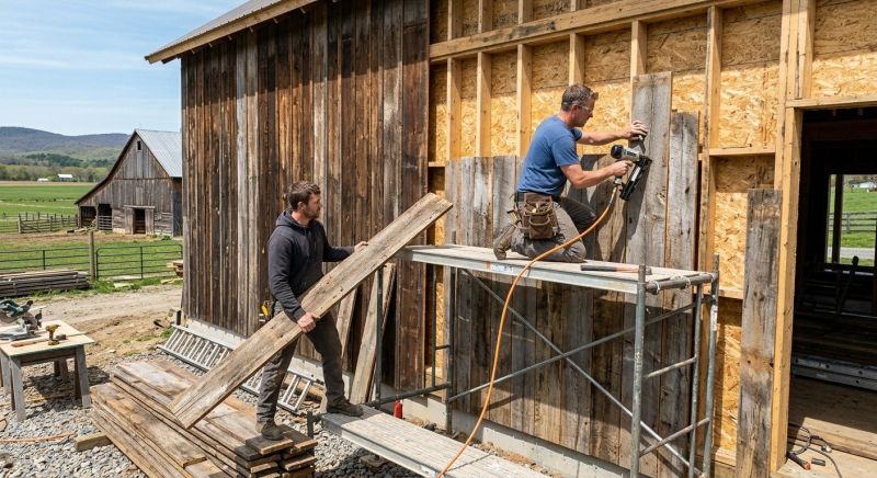 Batten Siding Installation in Nebo, NC