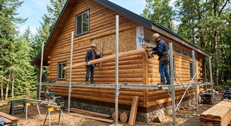 Cabin Siding Installation in Morganton, NC