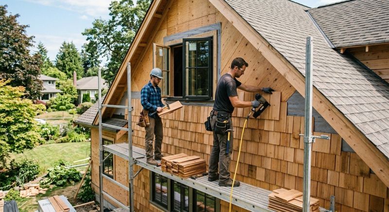 Cedar Siding Installation in Spruce Pine, NC