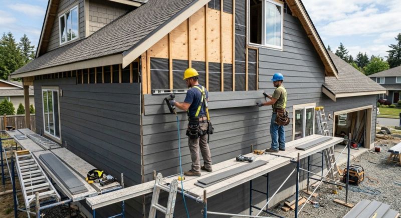 Cement Siding Installation in Avery County, NC