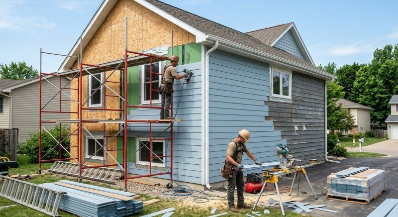 Cement Siding Replacement in Drexel, NC