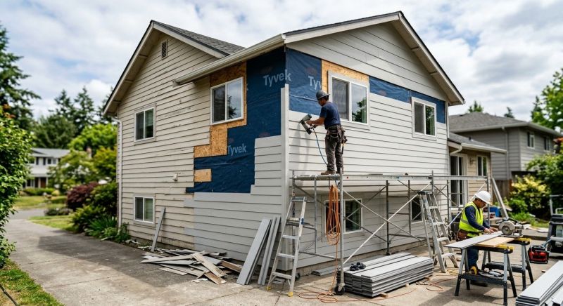 Cement Siding Replacement in Granite Falls, NC