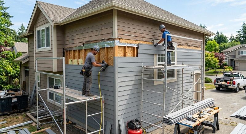 Cement Siding Replacement in Hickory, NC