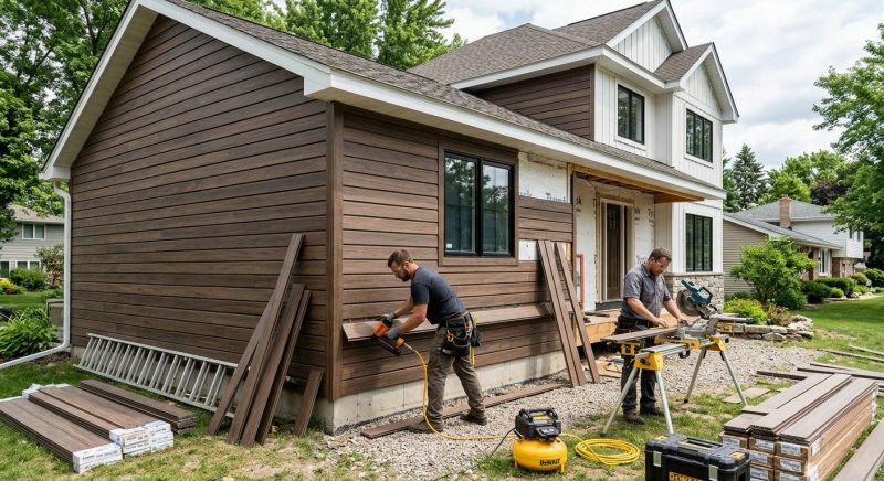 Composite Siding Installation in Morganton, NC