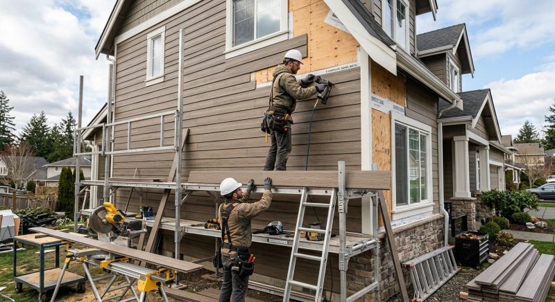 Engineered Siding Installation in Burke County, NC