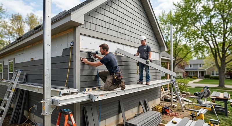 Engineered Siding Installation in Drexel, NC