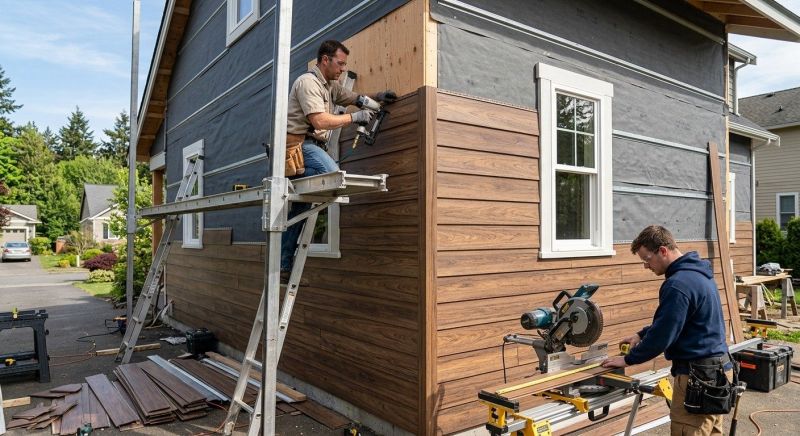 Engineered Siding Installation in Granite Falls, NC