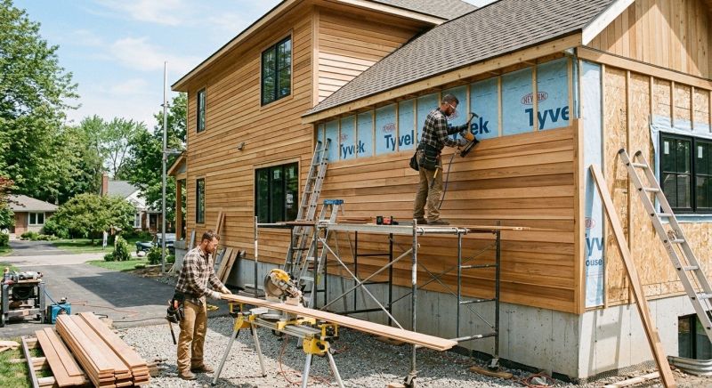 Engineered Siding Installation in Marion, NC