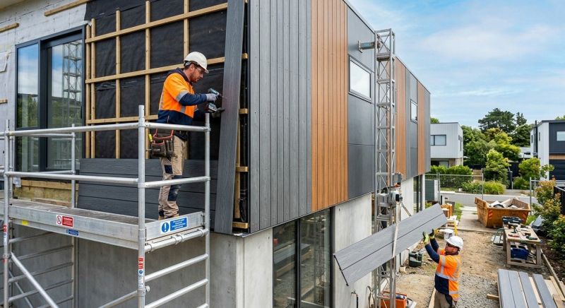 Facade Cladding Installation in Morganton, NC