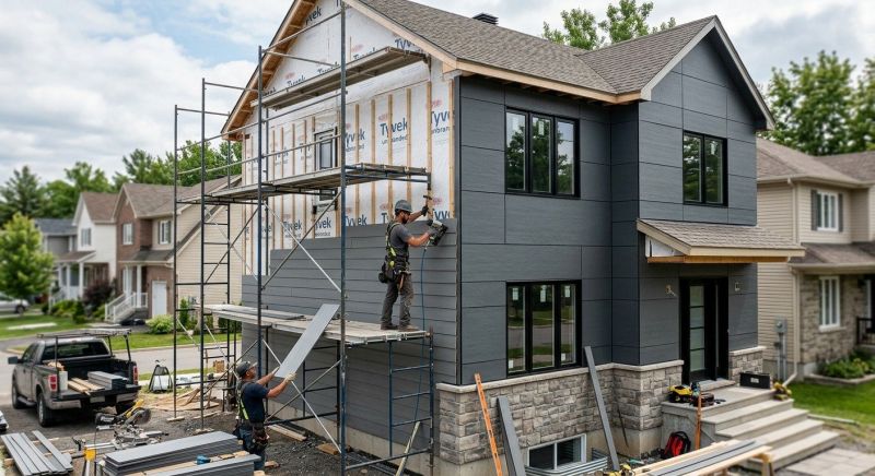 Facade Cladding Installation in Morganton, NC