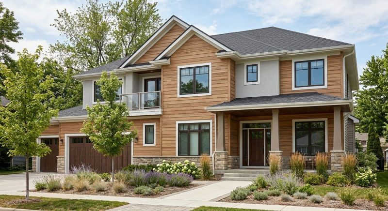 Faux Wood Siding Installation in Morganton, NC