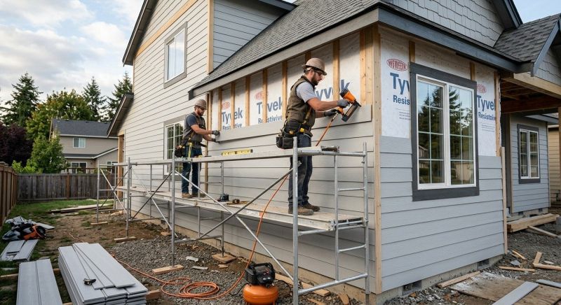 Fiber Siding Installation in Marion, NC