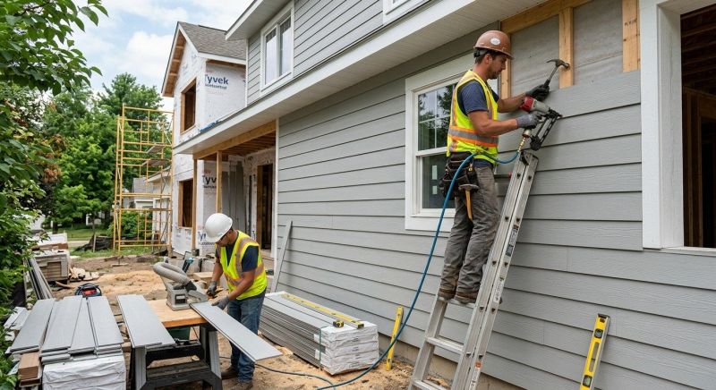 Fiber Siding Installation in Mcdowell County, NC