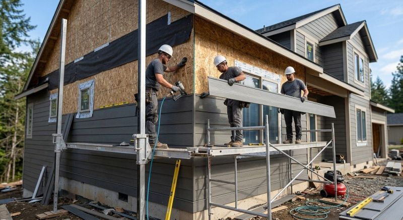 Fiber Siding Installation in Spruce Pine, NC