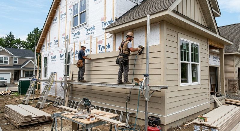 Fiberboard Siding Installation in Morganton, NC