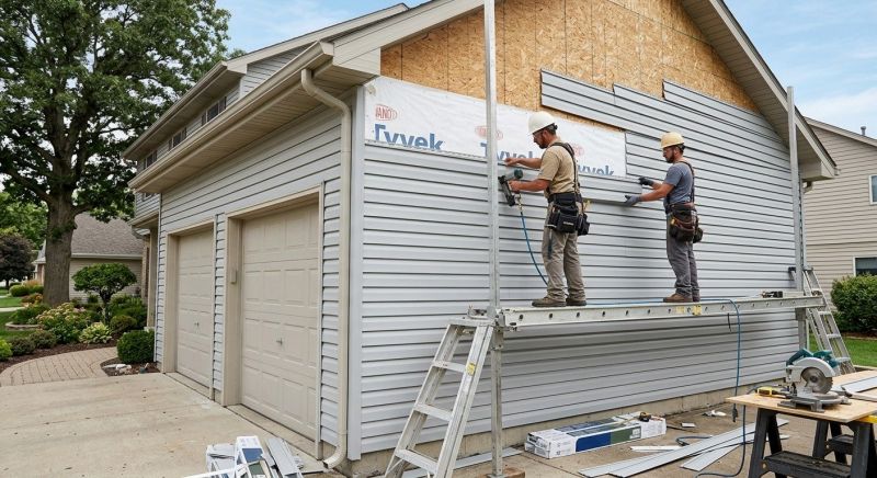 Garage Siding Installation in Morganton, NC