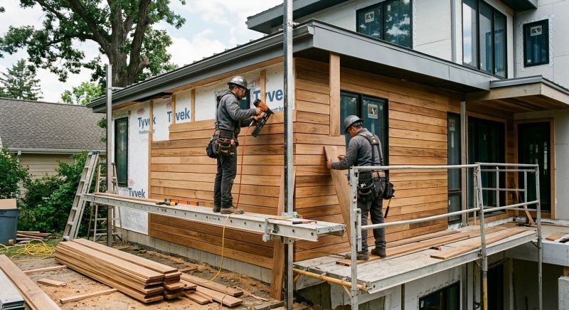 Hardwood Siding Installation in Bostic, NC