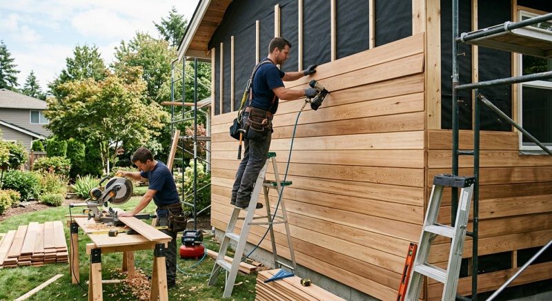 Hardwood Siding Installation in Bostic, NC
