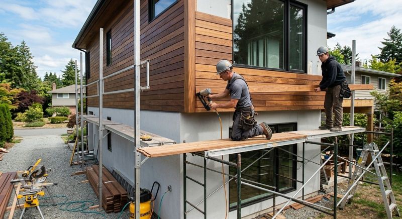 Hardwood Siding Installation in Morganton, NC