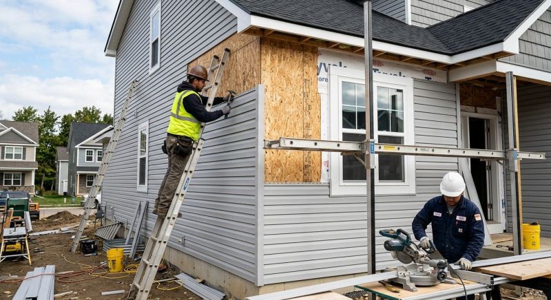 House Siding Installation in Drexel, NC