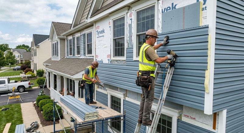 Insulated Siding Installation in Drexel, NC