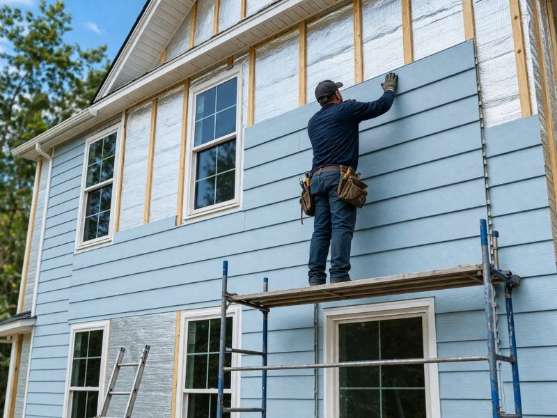 Insulated Siding Installation in Morganton, NC