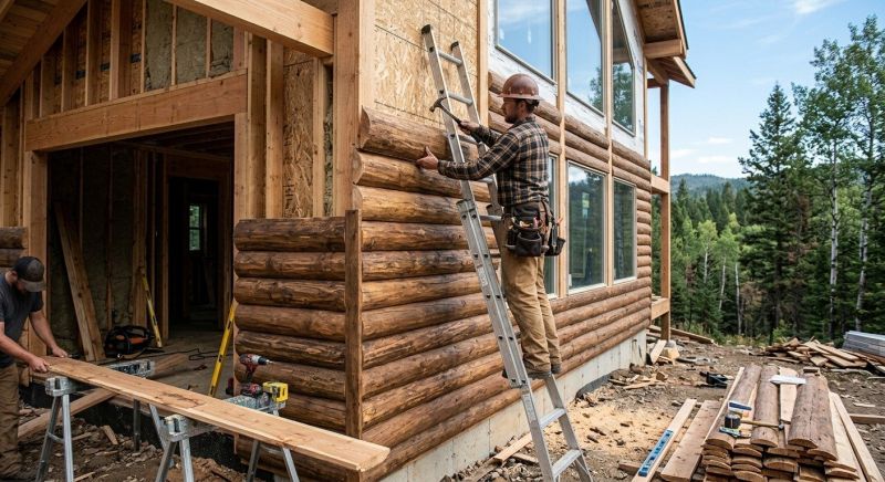Log Siding Installation in Morganton, NC