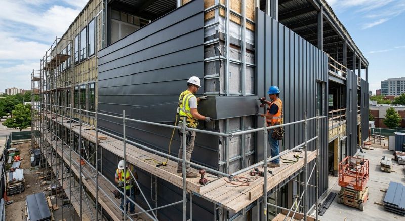 Metal Cladding Installation in Morganton, NC