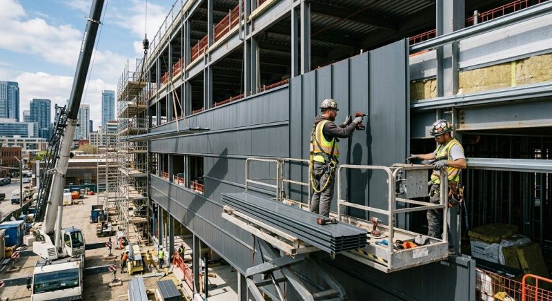 Metal Cladding Installation in Morganton, NC