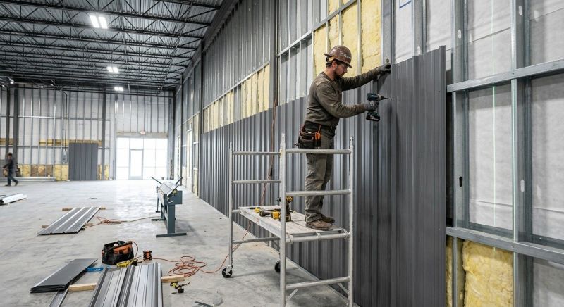 Metal Paneling Installation in Morganton, NC