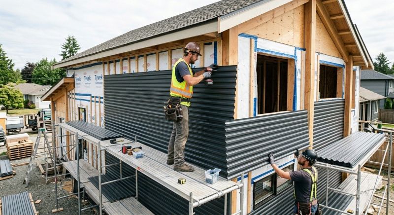 Metal Siding Installation in Burke County, NC