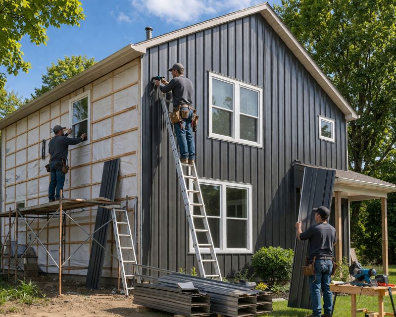 Metal Siding Installation in Granite Falls, NC