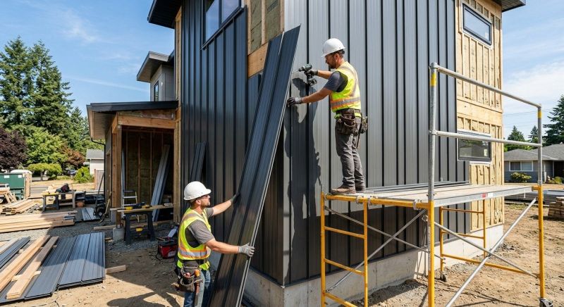 Metal Siding Installation in Morganton, NC