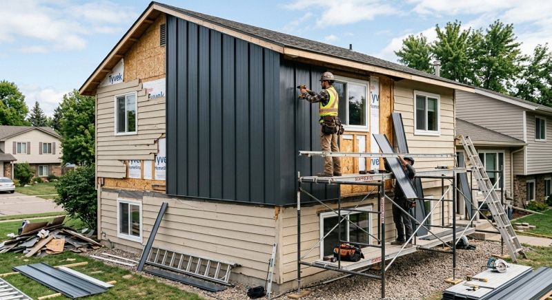 Metal Siding Installation in Marion, NC