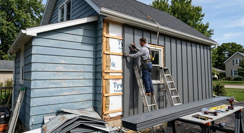 Metal Siding Replacement in Granite Falls, NC