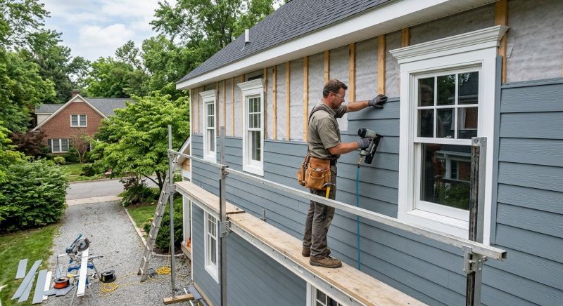 Polymer Siding Installation in Morganton, NC