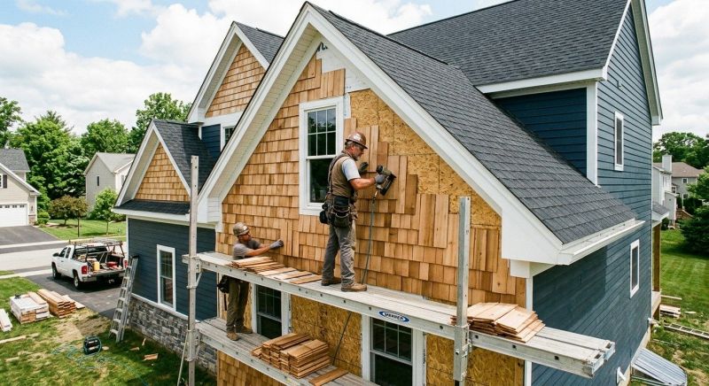 Shake Siding Installation in Mitchell County, NC