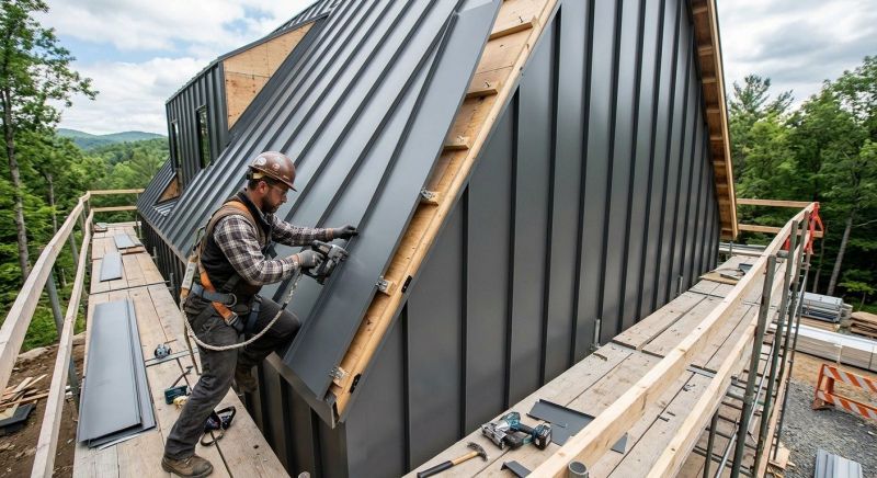 Sheet Metal Siding Replacement in Morganton, NC