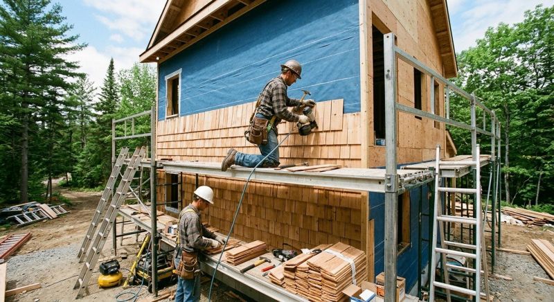 Shingle Siding Installation in Morganton, NC