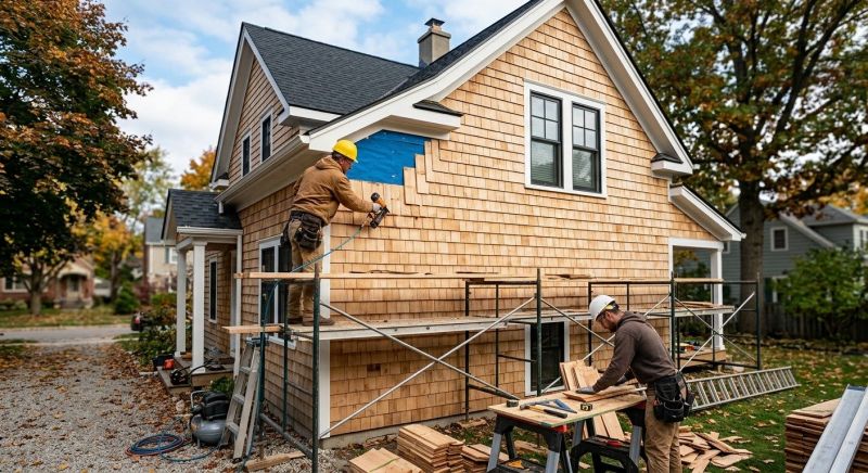 Shingle Siding Installation in Morganton, NC