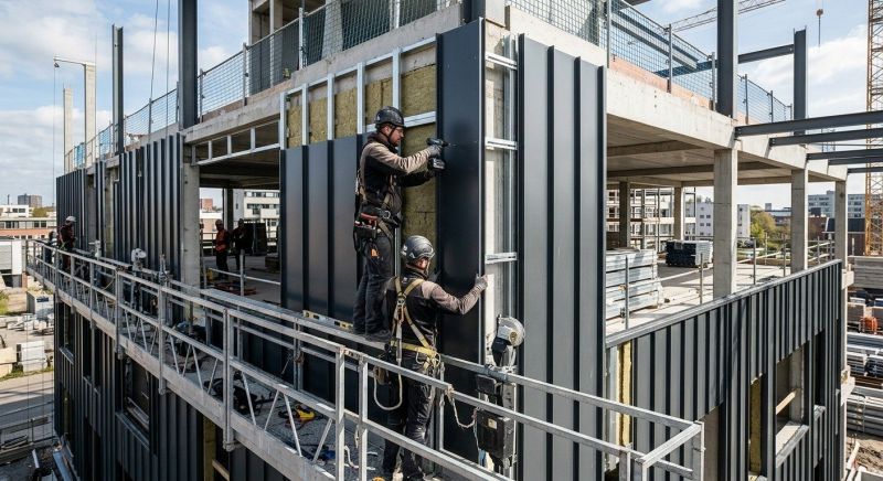 Steel Cladding Installation in Morganton, NC