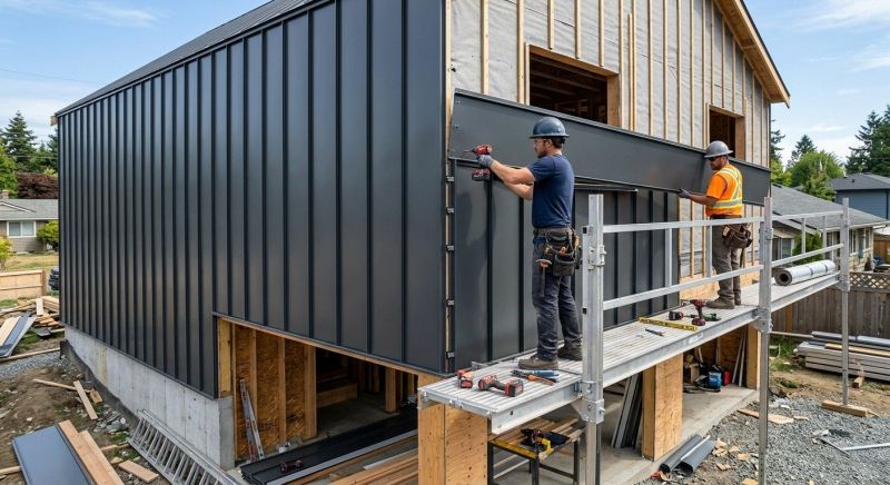 Steel Cladding Installation in Morganton, NC