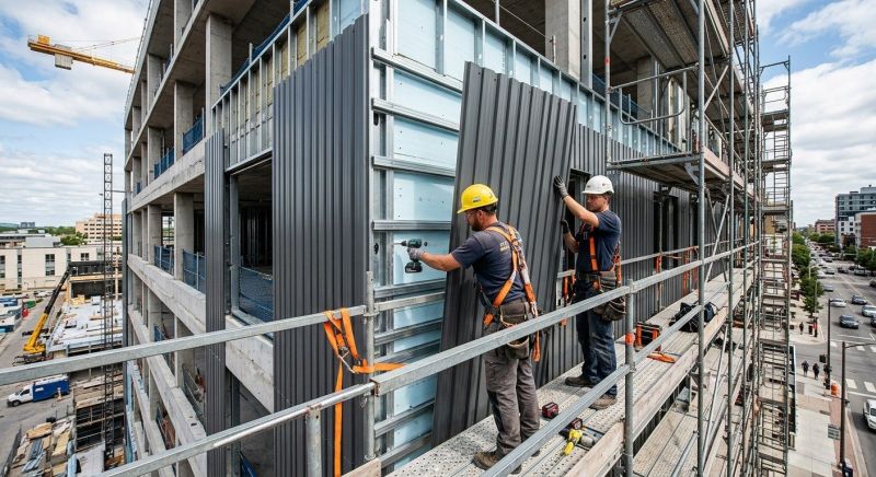 Steel Cladding Installation in Morganton, NC