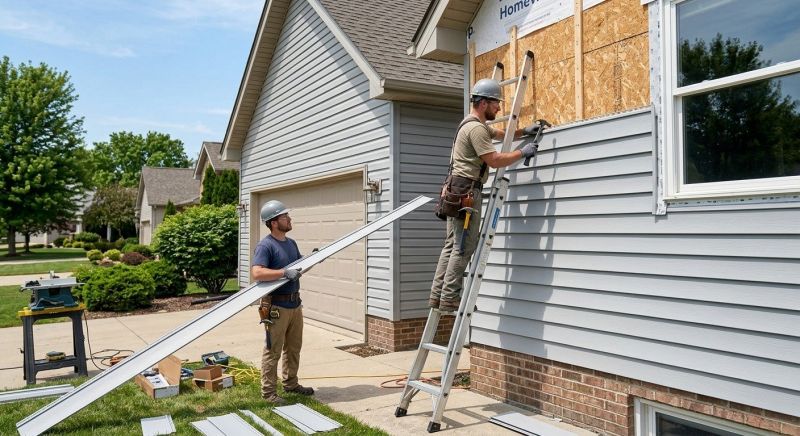 Vinyl Siding Installation in Hickory, NC