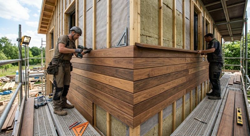 Wood Cladding Installation in Marion, NC