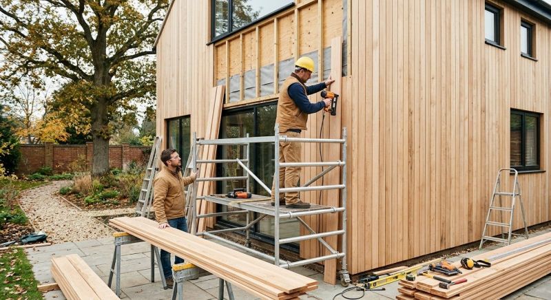 Wood Cladding Installation in Mcdowell County, NC