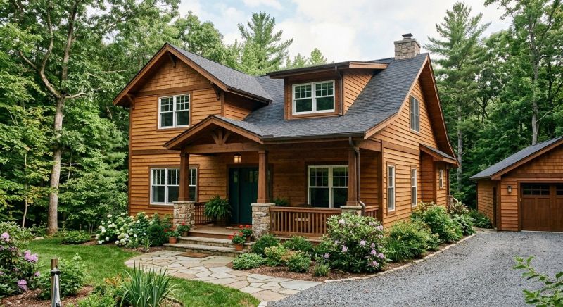 Wood Plank Siding Installation in Morganton, NC